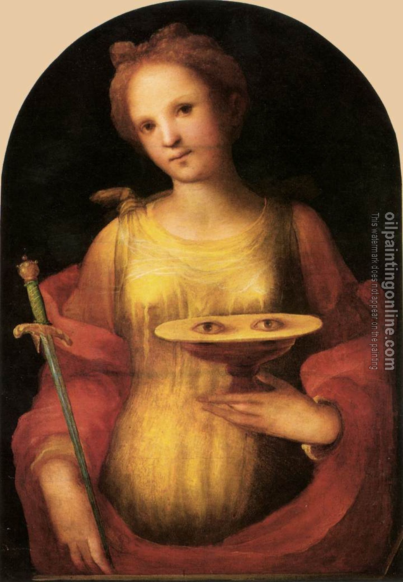 Beccafumi, Domenico - St Lucy